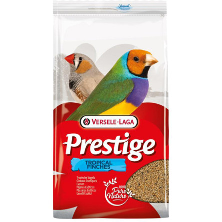 Корм для тропічних птахів Versele-Laga Prestige Tropical Birds зернова суміш 1 кг slide 1