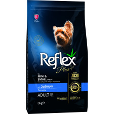 Повноцінний та збалансований сухий корм для собак Reflex Plus з лососем 3 кг mini slide 1