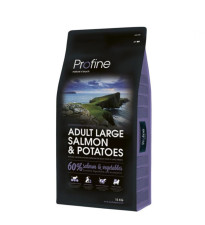 Сухий корм для дорослих собак великих порід Profine Adult Large Salmon з лососем і картоплею 15 кг mini slide 1