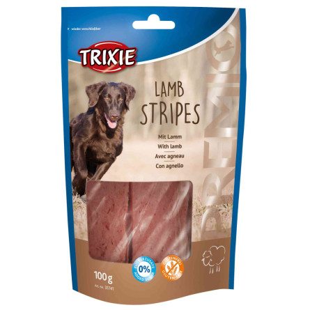 Ласощі для собак Trixie 31741 Premio Lamb Stripes ягня 100 г slide 1