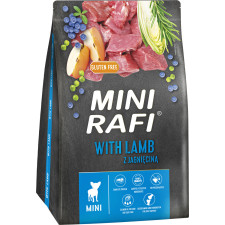 Сухой корм для собак малых пород Dolina Noteci RAFI mini с ягненком 3 кг mini slide 1