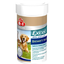 Пивні дріжджі 8in1 Excel Brewers Yeast для кішок і собак таблетки 780 шт mini slide 1