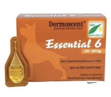 Средство по уходу за кожей и шерстью собак весом 20-40 кг Dermoscent Essential-6 spot-on 4х2.4 мл mini slide 1