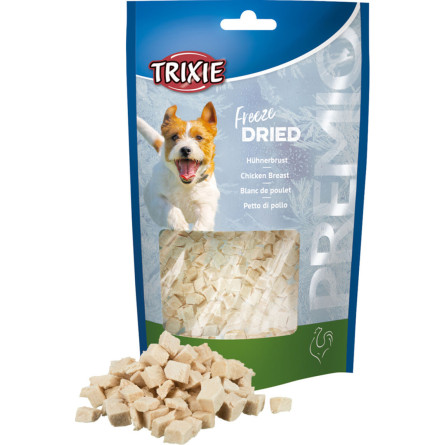 Лакомство для собак Trixie Премио Freeze Dried куриная грудка 50 г slide 1