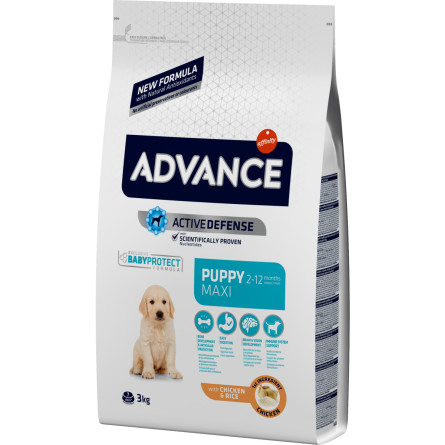 Сухий корм для цуценят великих порід Advance Dog Puppy Maxi 3 кг slide 1