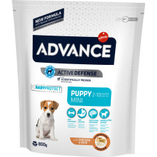 Сухой корм для щенков маленьких пород Advance Puppy Protect Mini 800 г mini slide 1