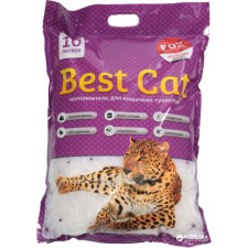 Наповнювач для котячого туалету Best Cat Purple lawanda силікагелевий вбирний 4 кг (10 л) (SGL010/6907396109635) mini slide 1