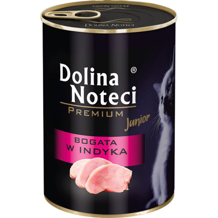 Корм консервированный Dolina Noteci Premium для котят с индейкой 400 г