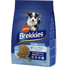 Сухий корм для молодих собак Brekkies Dog Junior з куркою 3 кг mini slide 1