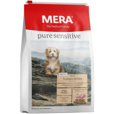 Сухий корм для дорослих собак дрібних порід Mera Mini Truthahn&Reis з індичкою та рисом 4 кг mini slide 1