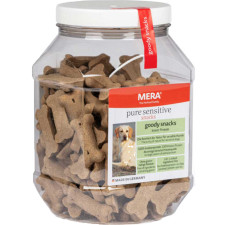 Cнеки Mera good snacks pure sensitive Insect Protein для чутливих собак із білком комах 600 г mini slide 1
