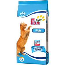 Сухой корм для взрослых кошек Farmina Fun Cat Fish с рыбой 20 кг mini slide 1