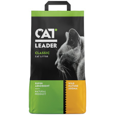 Наповнювач для котячого туалету Cat Leader Classic with Wild Nature Мінеральний вбирний 5 кг (5 л) mini slide 1