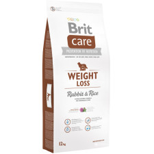 Сухий корм для собак із зайвою вагою Brit Care Weight Loss Rabbit & Rice 12 кг mini slide 1