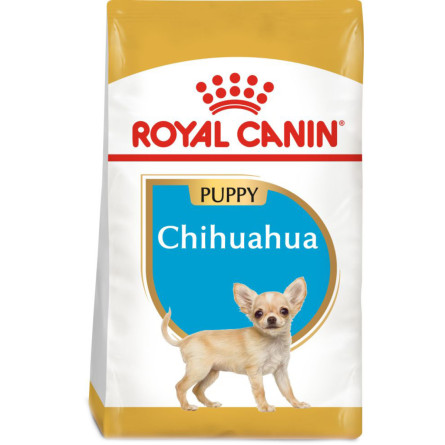 Сухий повнораціонний корм для цуценят Royal Canin Chihuahua Puppy породи чихуахуа віком від 2 до 8 місяців 500 г (24380051) slide 1