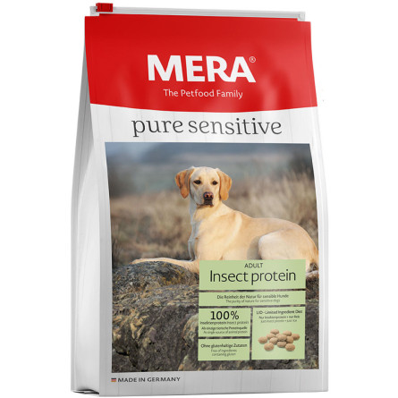 Сухий корм для дорослих собак Mera Insect protein з протеїном комах 1 кг