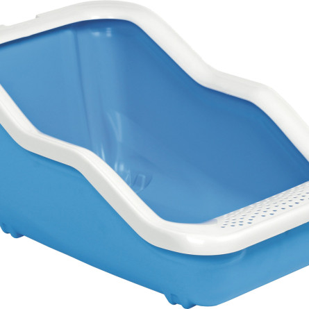 Туалет для кішок MPS Spa Netta Open 54x39x29 см Blue