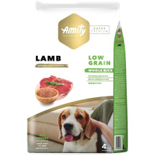 Сухой корм для собак Amity Super Premium Lamb, сухой корм для взрослых собак, с ягненком 4 кг mini slide 1