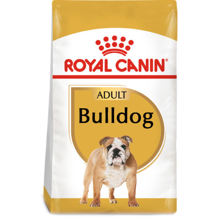 Сухий повнораційний корм для собак Royal Canin Bulldog Adult породи бульдог віком 12 місяців та старше 12 кг (2590120) slide 1