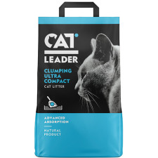 Наповнювач для котячого туалету Cat Leader Clumping Ultra Compact Бентонітовий ультрагрудкувальний 5 кг (5 л) mini slide 1