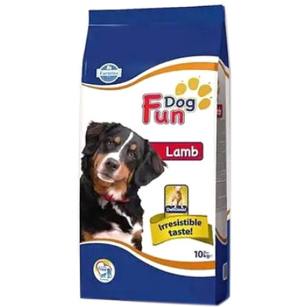 Сухий корм для дорослих собак Farmina Fun Dog Lamb з ягнятим 10 кг
