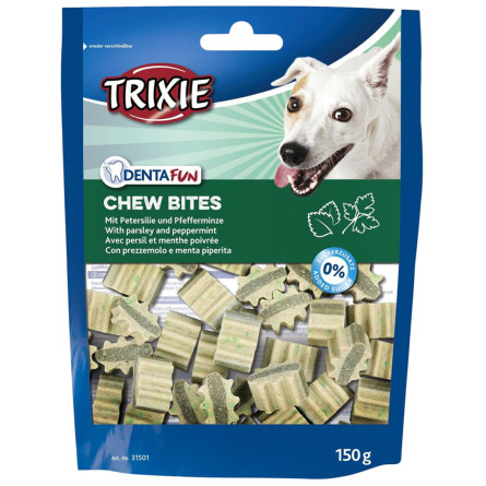 Ласощі для собак Trixie 31501 DENTAfun Chew Bites 150 г