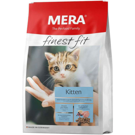 Корм для котят Mera Finest Fit Kitten со свежей птицей и лесными ягодами 10 кг