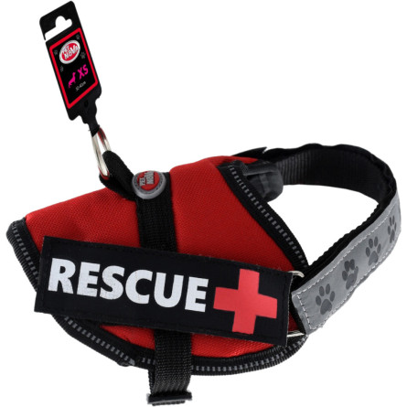 Шлея усиленная Pet Nova Rescue+ XS 30-40 см Красная (HA-RESCUE-RE-XS)