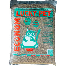 Наповнювач для котячого туалету Lucky Pet економ Деревний вбирний 12 кг (41 л) mini slide 1