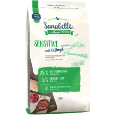 Сухой корм для взрослых кошек Bosch Sanabelle Sensitive (домашняя птица) 2 кг mini slide 1