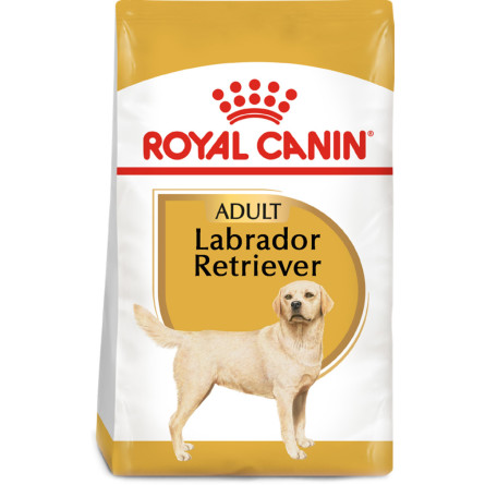 Сухой полнорационный корм для собак Royal Canin Labrador Retriever Adult породы лабрадор ретривер в возрасте от 15 месяцев 12 кг (2487120)