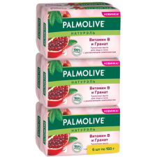Мыло Palmolive Натурель Витамин B и Гранат 150 г х 6 шт mini slide 1