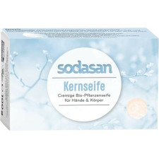 Органическое мыло для чувствительной кожи Sodasan неароматизированное 100 г mini slide 1