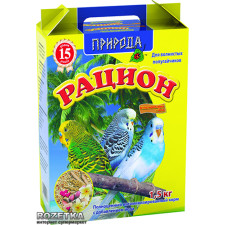 Повседневный корм для мелких попугаев Природа Рацион мультивитамин+йод 1.5 кг mini slide 1