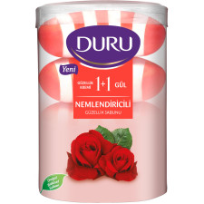 Туалетное мыло Duru Роза с увлажняющим кремом 100 г х 4 шт mini slide 1