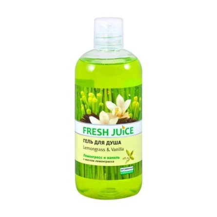 Гель для душа Fresh Juice Lemongrass Vanilla 500 мл