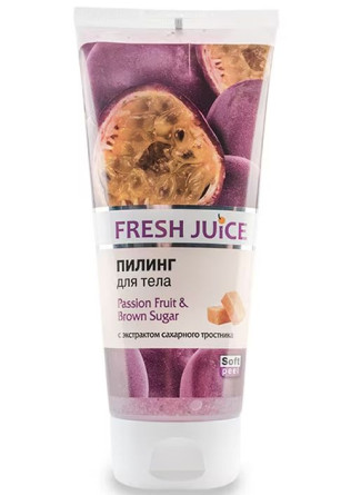 Пілінг для тіла Fresh Juice Passion Fruit&Brown Sugar 200 мл slide 1