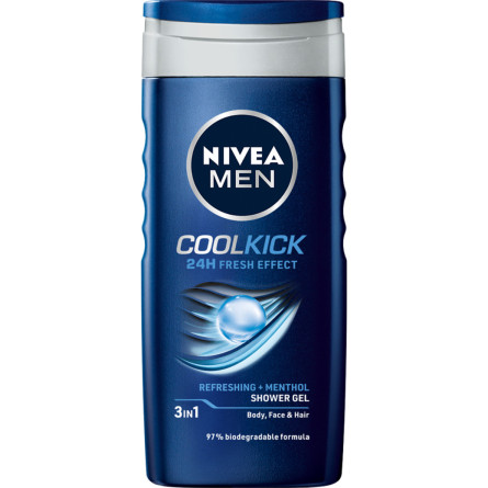 Гель для душу NIVEA MEN Cool Kick 250 мл