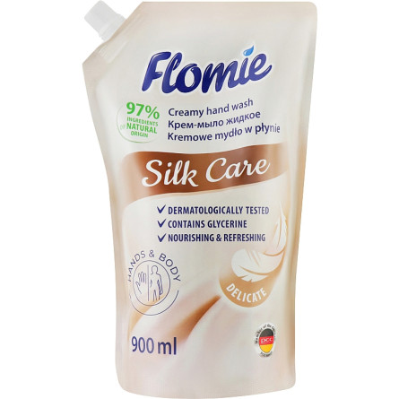 Крем-мило рідке Flomie Silk Care 900 мл