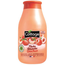Молочко для душа Cottage White Peach увлажняющее 250 мл mini slide 1