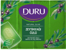 Туалетное мыло DURU Natural экопак с экстрактом оливкового масла 4 х 150 г mini slide 1