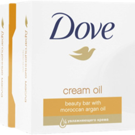 Упаковка крем-мыла Dove Драгоценные масла 90 г х 4 шт