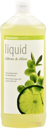 Органічне рідке мило Sodasan Citrus-Olive 1 л