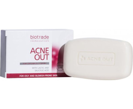 Мыло-уход для глубокого очищения кожи лица Biotrade ACNE OUT 100 г slide 1