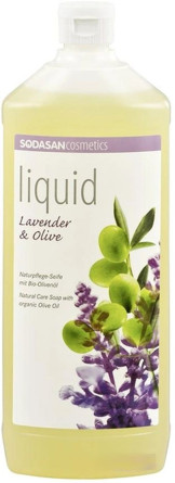 Органическое жидкое мыло Sodasan Lavender-Olive 1 л