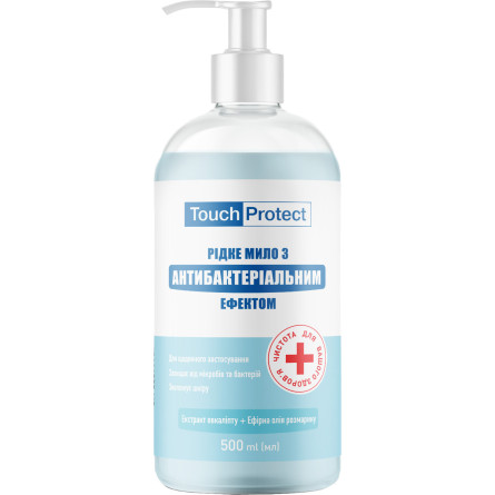 Жидкое мыло Touch Protect Эвкалипт-Розмарин с антибактериальным эффектом 500 мл