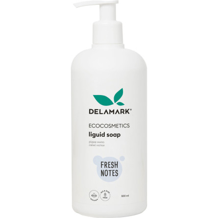 Жидкое мыло DeLaMark Свежие нотки 500 мл