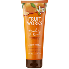 Скраб для тела Grace Cole Fruit Works Body Scrub Mandarin & Neroli 225 мл mini slide 1