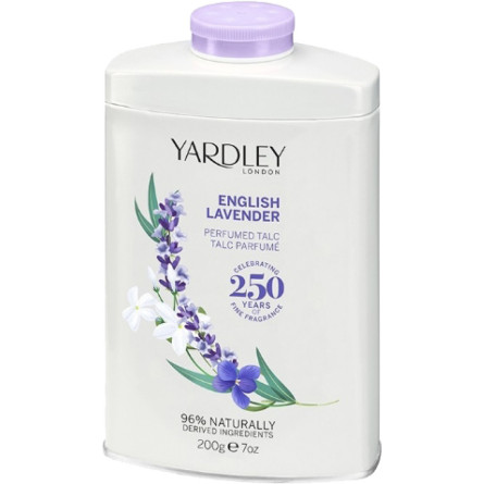 Тальк для тіла Yardley Original English Lavender 200 г slide 1