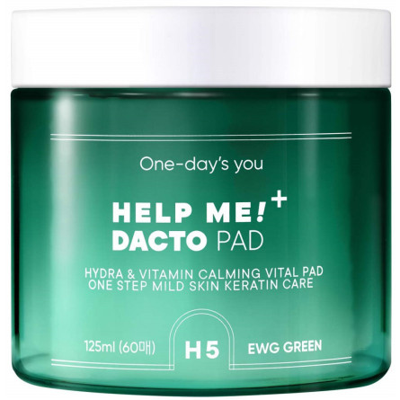 Тонер-диски для лица One-Day's You Help Me Dacto Pad 60 шт